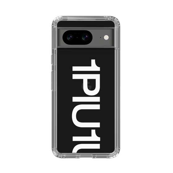 Slim Protection Case for Google Pixel 8［ 1PIU1UGUALE3 - Logo Bold -White ］