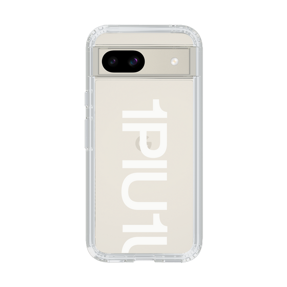 Slim Protection Case for Google Pixel 8a［ 1PIU1UGUALE3 - Logo Bold -White ］