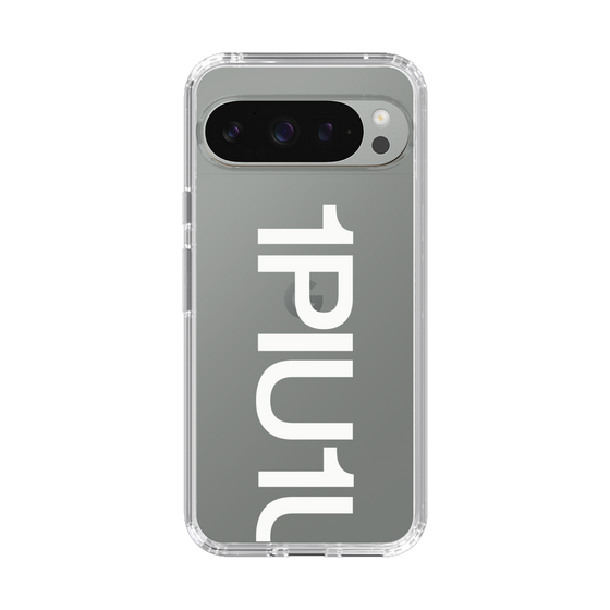 Slim Protection Case for Google Pixel 9 Pro［ 1PIU1UGUALE3 - Logo Bold -White ］