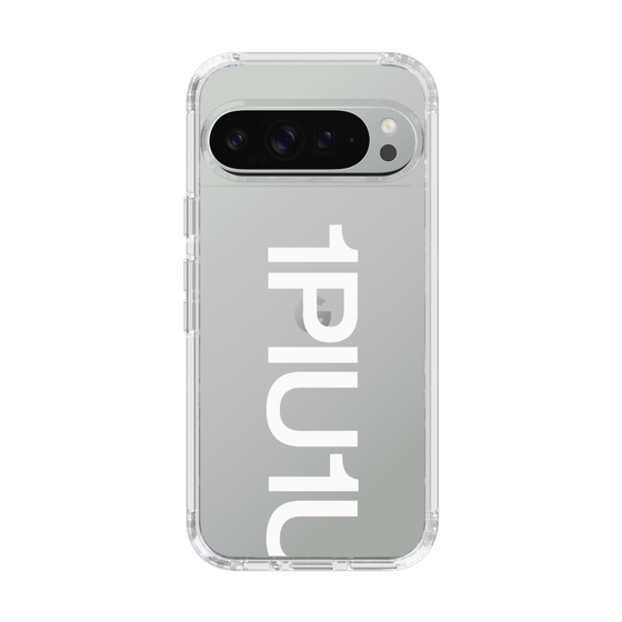 Slim Protection Case for Google Pixel 9 Pro XL［ 1PIU1UGUALE3 - Logo Bold -White ］