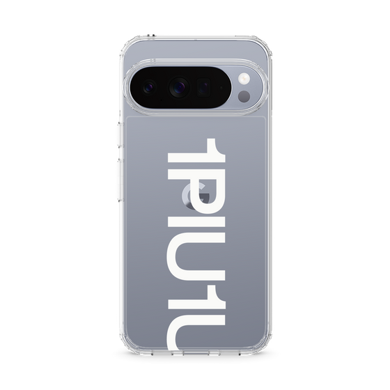 Slim Protection Case［ 1PIU1UGUALE3 - Logo Bold - White ］