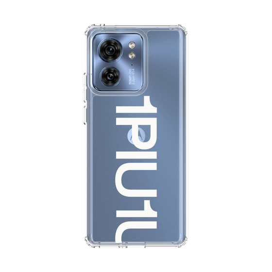 Slim Protection Case［ 1PIU1UGUALE3 - Logo Bold - White ］
