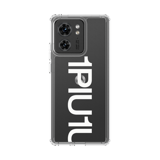 Slim Protection Case［ 1PIU1UGUALE3 - Logo Bold - White ］