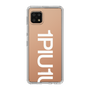 Slim Protection Case for SHARP AQUOS sense6［ 1PIU1UGUALE3 - Logo Bold -White ］