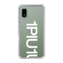 Slim Protection Case for SHARP AQUOS wish［ 1PIU1UGUALE3 - Logo Bold -White ］