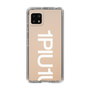 Slim Protection Case for SHARP AQUOS sense5G［ 1PIU1UGUALE3 - Logo Bold -White ］