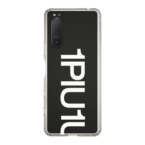 Slim Protection Case for SONY Xperia 5 II［ 1PIU1UGUALE3 - Logo Bold -White ］
