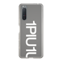Slim Protection Case for SONY Xperia 5 II［ 1PIU1UGUALE3 - Logo Bold -White ］