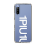 Slim Protection Case for SONY Xperia 10 III［ 1PIU1UGUALE3 - Logo Bold -White ］