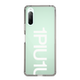Slim Protection Case for SONY Xperia 10 II［ 1PIU1UGUALE3 - Logo Bold -White ］