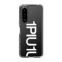 Slim Protection Case for SONY Xperia 5 III［ 1PIU1UGUALE3 - Logo Bold -White ］