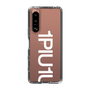 Slim Protection Case for SONY Xperia 5 III［ 1PIU1UGUALE3 - Logo Bold -White ］
