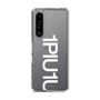 Slim Protection Case for SONY Xperia 1 III［ 1PIU1UGUALE3 - Logo Bold -White ］