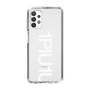 Slim Protection Case for Samsung Galaxy A32 5G［ 1PIU1UGUALE3 - Logo Bold -White ］