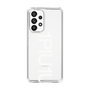 Slim Protection Case for Samsung Galaxy A53 5G［ 1PIU1UGUALE3 - Logo Bold -White ］