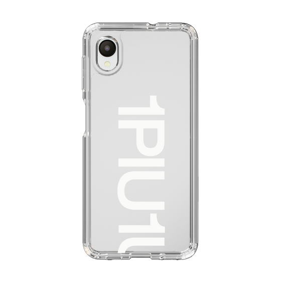 Slim Protection Case for Samsung Galaxy A23 5G［ 1PIU1UGUALE3 - Logo Bold -White ］