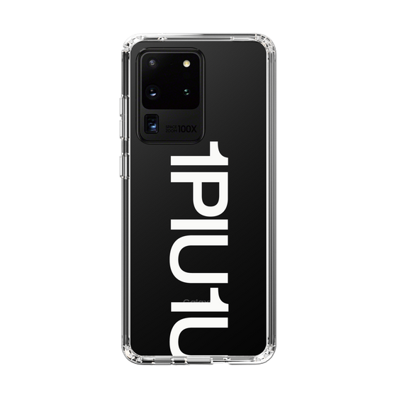 Slim Protection Case for Samsung Galaxy S20 Ultra［ 1PIU1UGUALE3 - Logo Bold -White ］