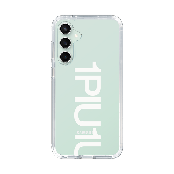 Slim Protection Case for Samsung Galaxy S23 FE［ 1PIU1UGUALE3 - Logo Bold -White ］