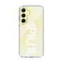 Slim Protection Case for Samsung Galaxy A55［ 1PIU1UGUALE3 - Logo Bold -White ］