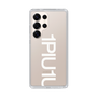 Slim Protection Case for Samsung Galaxy S25 Ultra［ 1PIU1UGUALE3 - Logo Bold -White ］