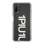 Slim Protection Case for Xiaomi Redmi 9T［ 1PIU1UGUALE3 - Logo Bold -White ］