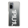 Slim Protection Case for Xiaomi Redmi Note 10 Pro［ 1PIU1UGUALE3 - Logo Bold -White ］