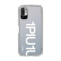 Slim Protection Case for Xiaomi Redmi Note10 JE［ 1PIU1UGUALE3 - Logo Bold -White ］