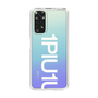 Slim Protection Case for Xiaomi Redmi Note 11［ 1PIU1UGUALE3 - Logo Bold -White ］