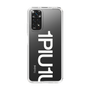 Slim Protection Case for Xiaomi Redmi Note 11［ 1PIU1UGUALE3 - Logo Bold -White ］