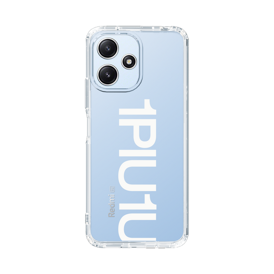 Slim Protection Case for Xiaomi 12 5G［ 1PIU1UGUALE3 - Logo Bold -White ］