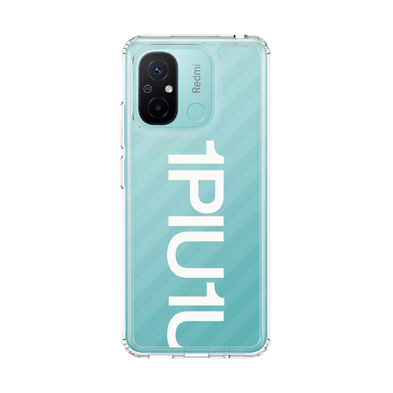 Slim Protection Case［ 1PIU1UGUALE3 - Logo Bold - White ］