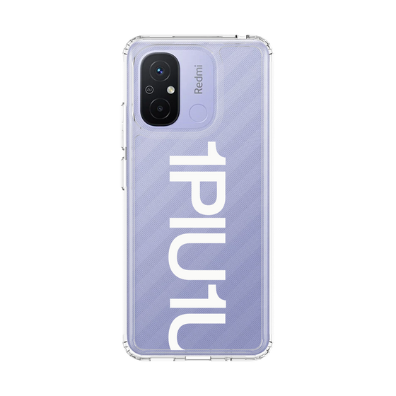 Slim Protection Case［ 1PIU1UGUALE3 - Logo Bold - White ］