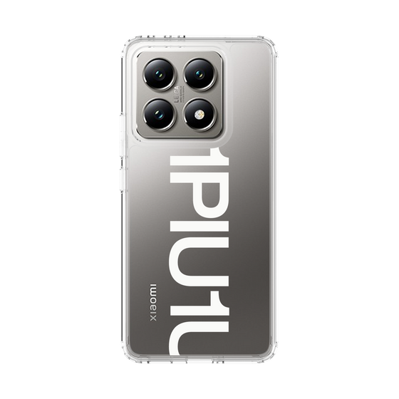 Slim Protection Case［ 1PIU1UGUALE3 - Logo Bold - White ］