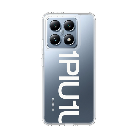 Slim Protection Case［ 1PIU1UGUALE3 - Logo Bold - White ］