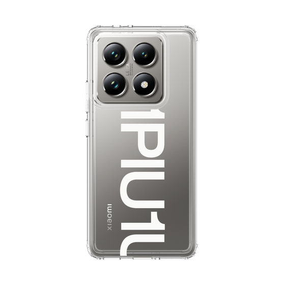 Slim Protection Case［ 1PIU1UGUALE3 - Logo Bold - White ］