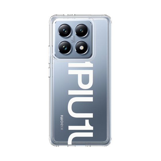 Slim Protection Case［ 1PIU1UGUALE3 - Logo Bold - White ］
