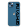 Slim Protection Case for Apple iPhone 13［ 1PIU1UGUALE3 - Logo - Black ］