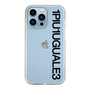 Slim Protection Case for Apple iPhone 13 Pro［ 1PIU1UGUALE3 - Logo - Black ］