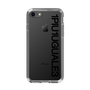 Slim Protection Case for Apple iPhone 8［ 1PIU1UGUALE3 - Logo - Black ］