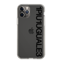Slim Protection Case for Apple iPhone 11 Pro［ 1PIU1UGUALE3 - Logo - Black ］
