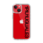 Slim Protection Case for Apple iPhone 14［ 1PIU1UGUALE3 - Logo - Black ］