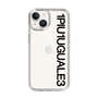 Slim Protection Case for Apple iPhone 14［ 1PIU1UGUALE3 - Logo - Black ］
