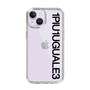 Slim Protection Case for Apple iPhone 14［ 1PIU1UGUALE3 - Logo - Black ］