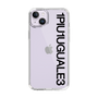 Slim Protection Case for Apple iPhone 14 Plus［ 1PIU1UGUALE3 - Logo - Black ］