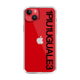 Slim Protection Case for Apple iPhone 14 Plus［ 1PIU1UGUALE3 - Logo - Black ］