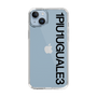 Slim Protection Case for Apple iPhone 14 Plus［ 1PIU1UGUALE3 - Logo - Black ］