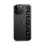 Slim Protection Case for Apple iPhone 14 Pro Max［ 1PIU1UGUALE3 - Logo - Black ］