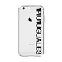 Slim Protection Case for Apple iPhone 6s Plus［ 1PIU1UGUALE3 - Logo - Black ］