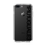 Slim Protection Case for Apple iPhone 8 Plus［ 1PIU1UGUALE3 - Logo - Black ］