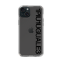 Slim Protection Case for Apple iPhone 15 Plus［ 1PIU1UGUALE3 - Logo - Black ］